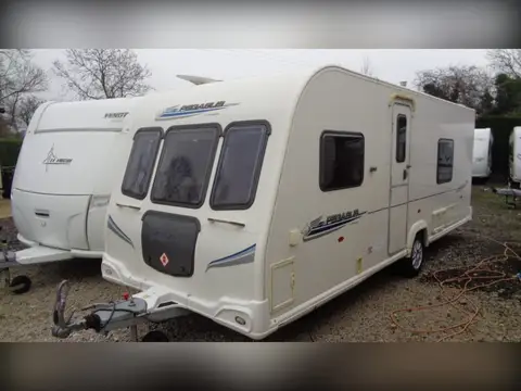 2010 Bailey Pegasus 5-Berth Caravan with Fixed Bed and Separate Shower