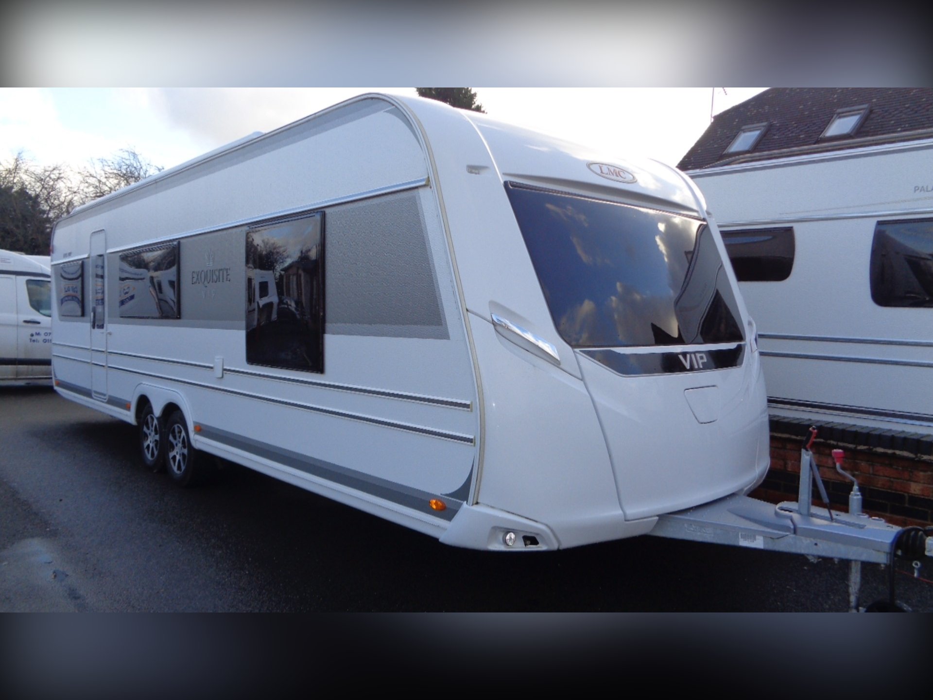 2021 LMC 695 5-Berth Caravan with Fixed Island Bed