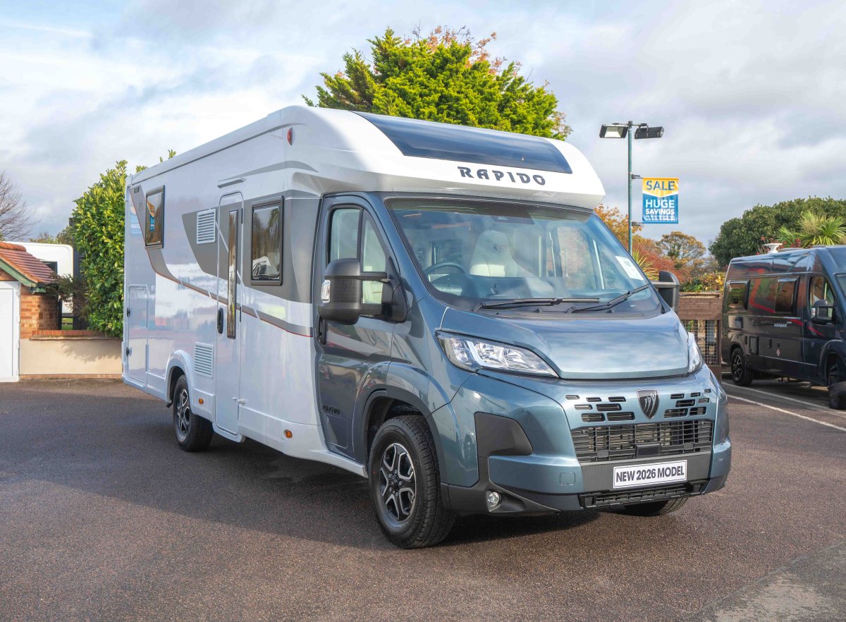 Rapido 696F 65th Anniversary 140BHP Manual 3-Berth Motorhome
