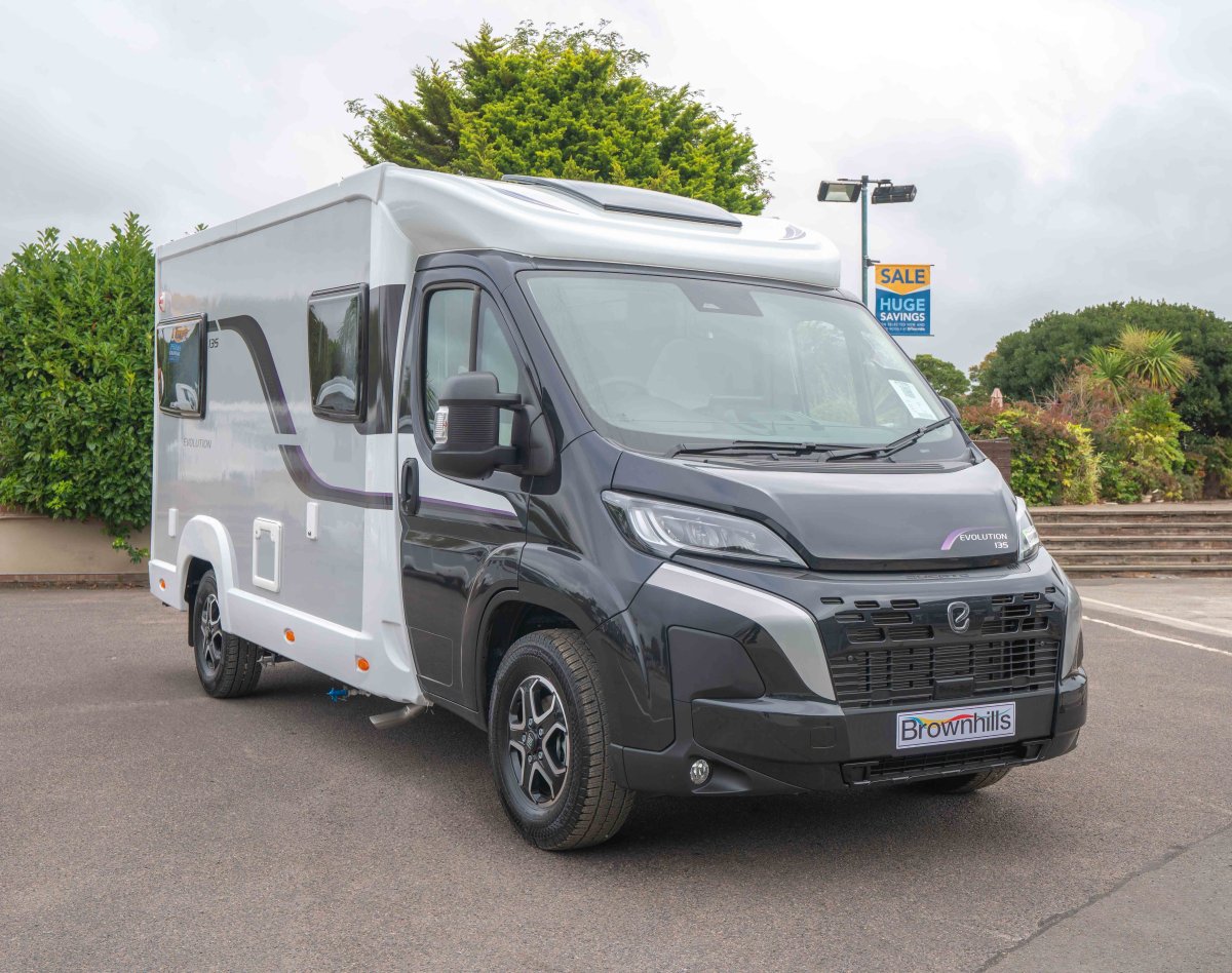 Fiat Elddis Evolution 135 140BHP Automatic (2024) Compact 3-Berth Motorhome
