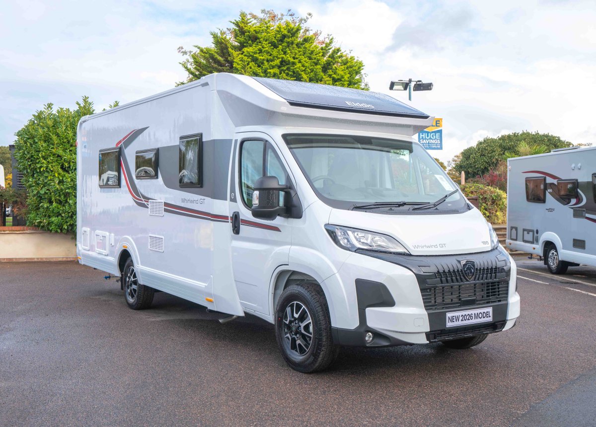 Peugeot Elddis Whirlwind GT 185 140BHP Automatic 4-Berth Motorhome
