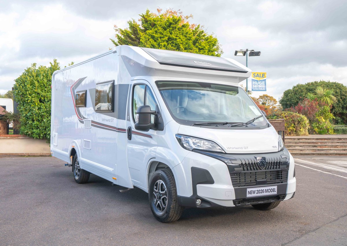 Peugeot Elddis Whirlwind GT 155 140BHP (2024) 4-Berth Motorhome