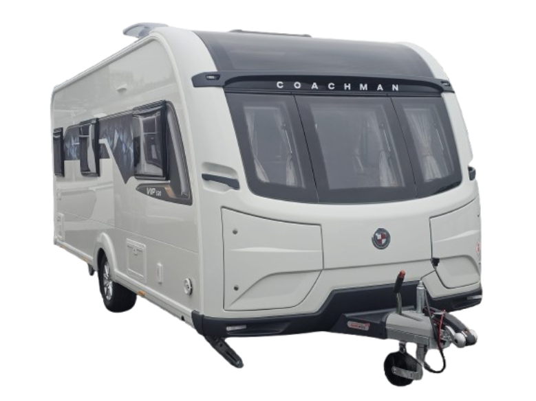 2026 Coachman VIP 520 New 4-Berth Caravan with Side-Dinette