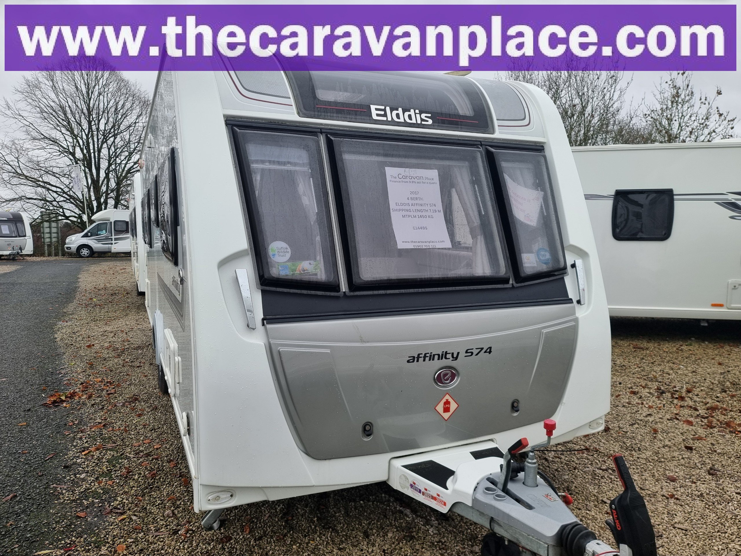 2017 Elddis Affinity 574