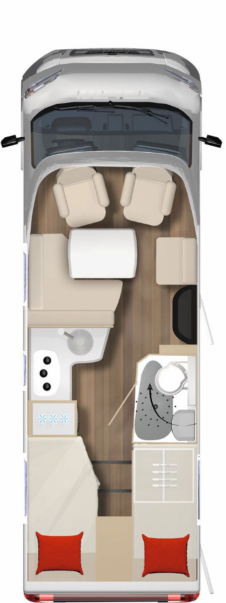 2026 Bürstner B66 690 TD 3-Berth Automatic Motorhome