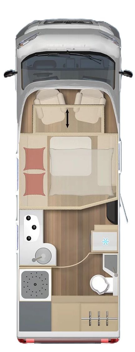 Bürstner B66 684 TD 2026 New 4 Berth Automatic Motorhome